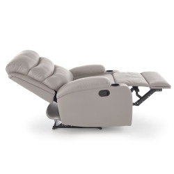 Fotel wypoczynkowy rozkładany PERUX COMFORT BEIGE beżowy