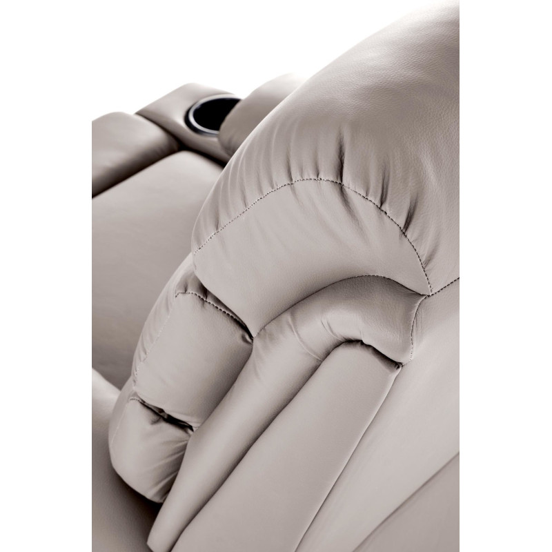 Fotel wypoczynkowy rozkładany PERUX COMFORT BEIGE beżowy