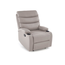 Fotel wypoczynkowy rozkładany PERUX COMFORT BEIGE beżowy