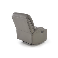 Fotel wypoczynkowy rozkładany PERUX COMFORT GREY popielaty