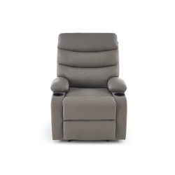 Fotel wypoczynkowy rozkładany PERUX COMFORT GREY popielaty