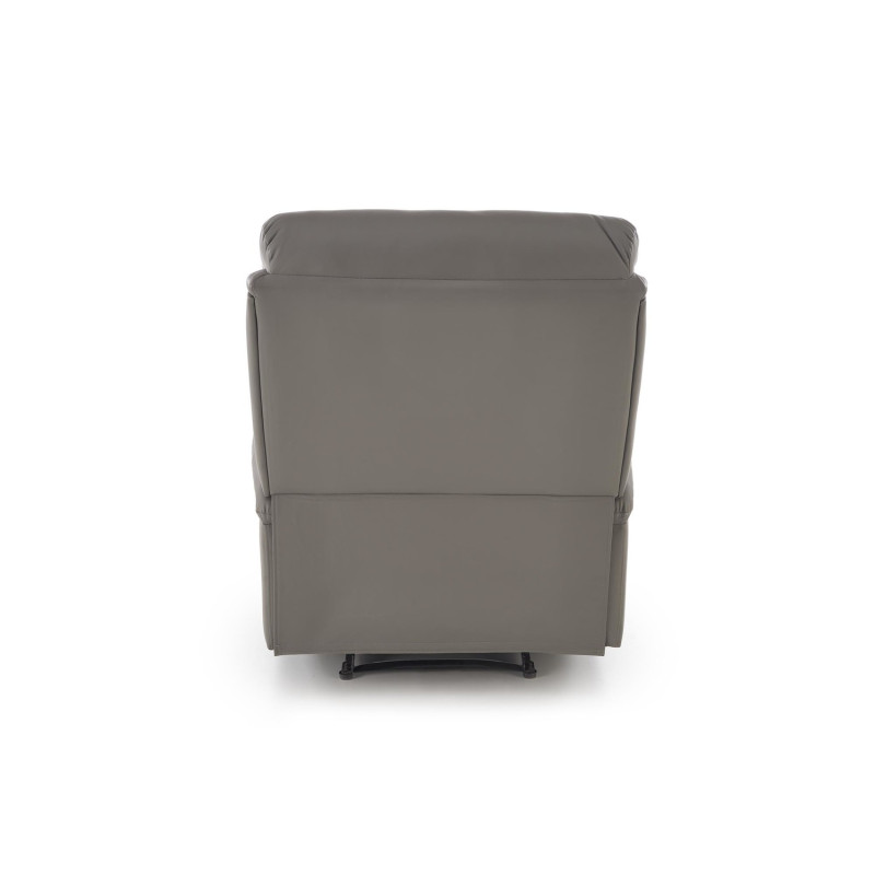 Fotel wypoczynkowy rozkładany PERUX COMFORT GREY popielaty