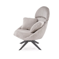 Fotel wypoczynkowy obrotowy MERRIX MODERN CAPPUCCINO