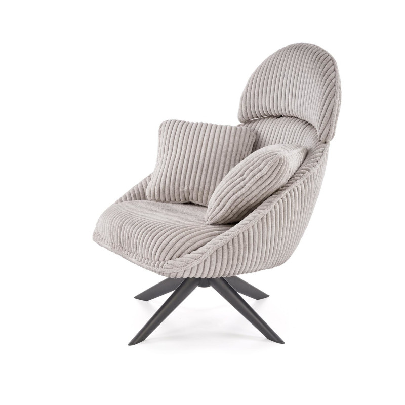 Fotel wypoczynkowy obrotowy MERRIX MODERN CAPPUCCINO