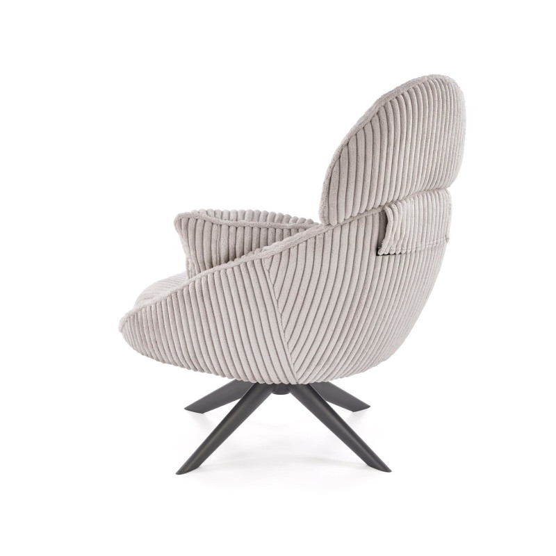 Fotel wypoczynkowy obrotowy MERRIX MODERN CAPPUCCINO