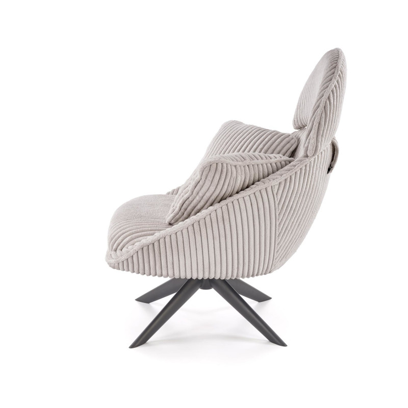 Fotel wypoczynkowy obrotowy MERRIX MODERN CAPPUCCINO