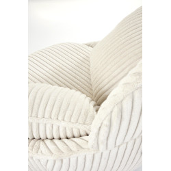 Fotel wypoczynkowy obrotowy MERRIX MODERN CREAM kremowy