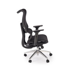 Fotel obrotowy gabinetowy CASPIX OFFICE BLACK czarny