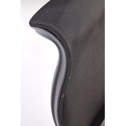 Fotel obrotowy gabinetowy CASPIX OFFICE BLACK czarny