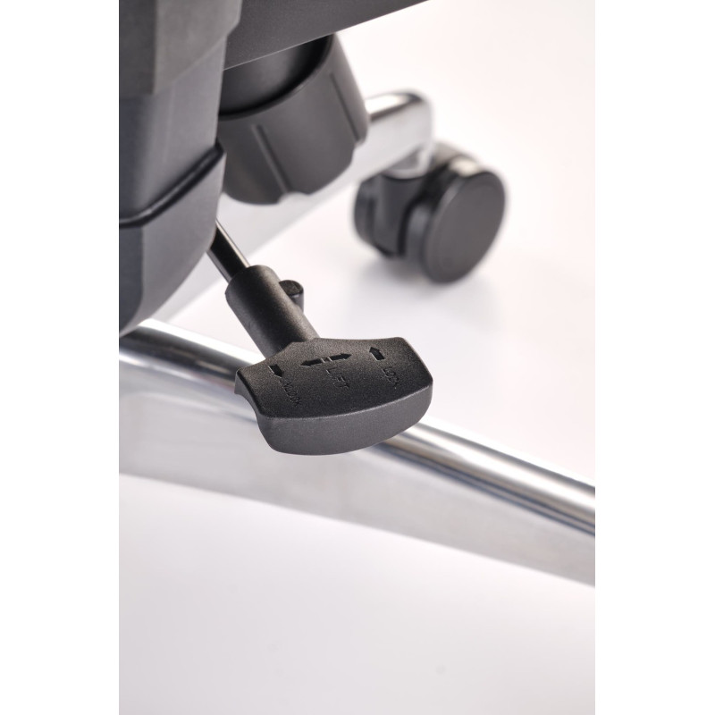 Fotel obrotowy gabinetowy CASPIX OFFICE BLACK czarny