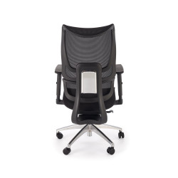 Fotel obrotowy gabinetowy CASPIX OFFICE BLACK czarny