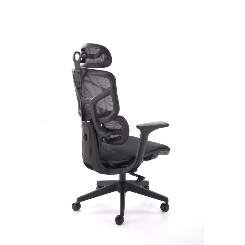 Fotel obrotowy gabinetowy MACRIX OFFICE BLACK czarny