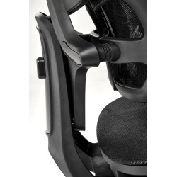 Fotel obrotowy gabinetowy MACRIX OFFICE BLACK czarny