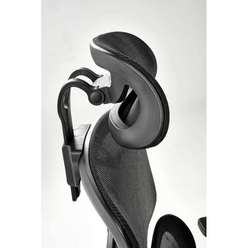 Fotel obrotowy gabinetowy MACRIX OFFICE BLACK czarny