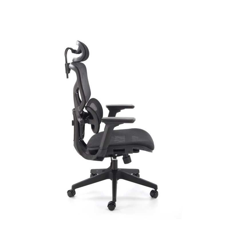 Fotel obrotowy gabinetowy MACRIX OFFICE BLACK czarny