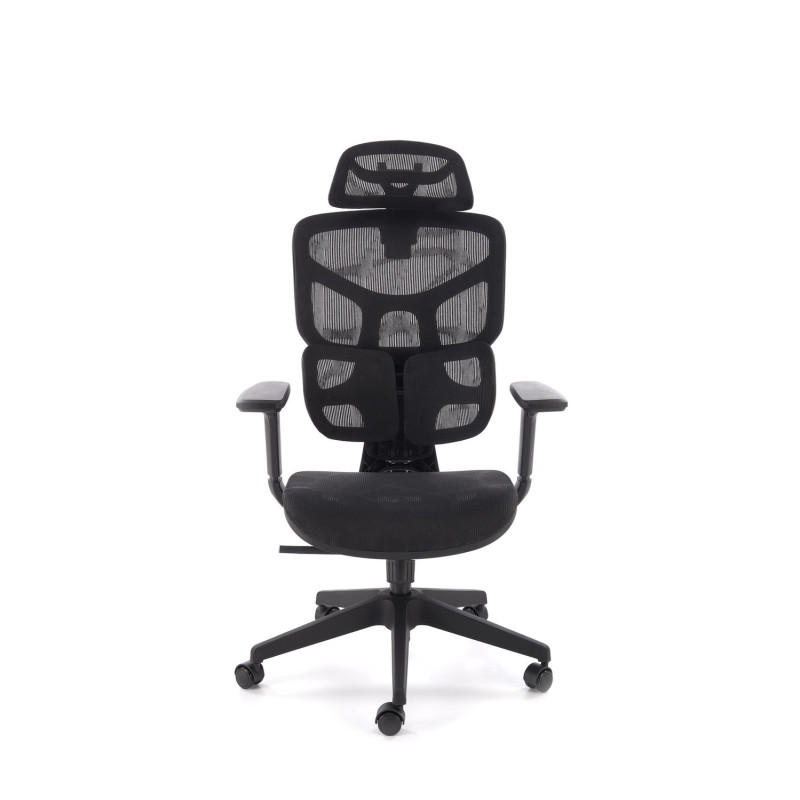 Fotel obrotowy gabinetowy MACRIX OFFICE BLACK czarny