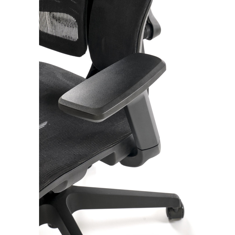 Fotel obrotowy gabinetowy MACRIX OFFICE BLACK czarny