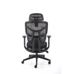 Fotel obrotowy gabinetowy MACRIX OFFICE BLACK czarny