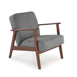 Fotel wypoczynkowy MILANEX RETRO GREY popielaty