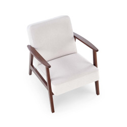 Fotel wypoczynkowy MILANEX RETRO LIGHT BEIGE jasny beżowy