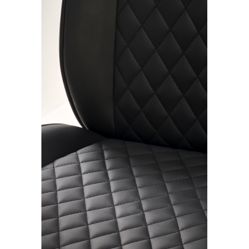 Fotel obrotowy gabinetowy TIMRIX OFFICE WALNUT BLACK orzechowy/czarny