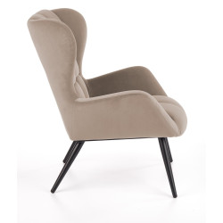 Fotel wypoczynkowy TYRIOX MODERN BEIGE beżowy