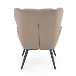 Fotel wypoczynkowy TYRIOX MODERN BEIGE beżowy