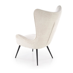 Fotel wypoczynkowy JUKONIX MODERN CREAM kremowy