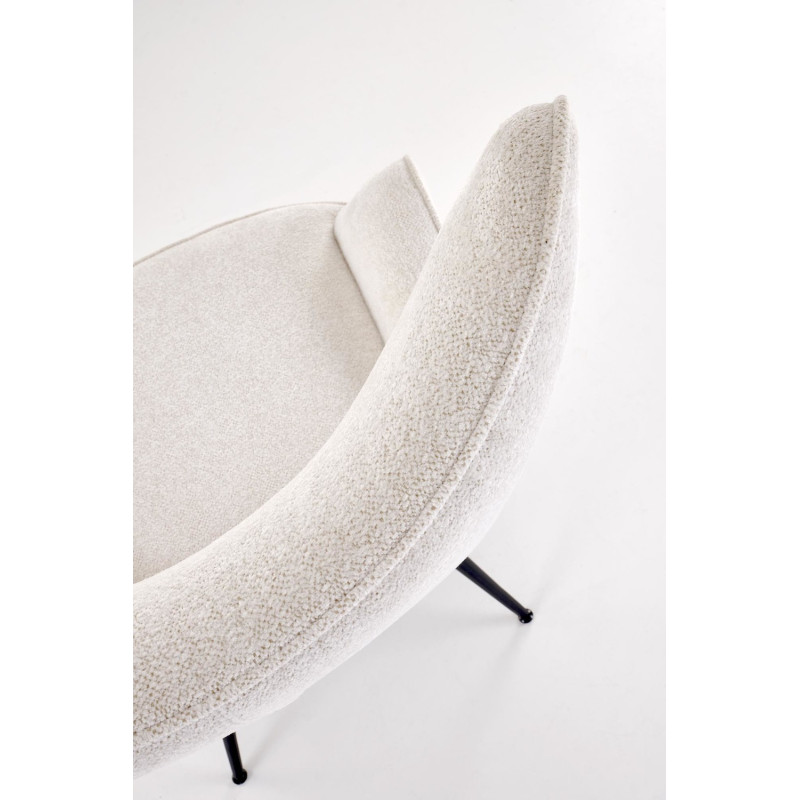 Fotel wypoczynkowy JUKONIX MODERN CREAM kremowy