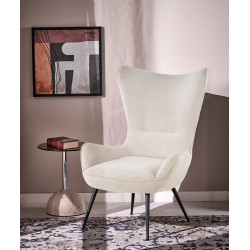 Fotel wypoczynkowy JUKONIX MODERN CREAM kremowy