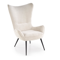 Fotel wypoczynkowy JUKONIX MODERN CREAM kremowy