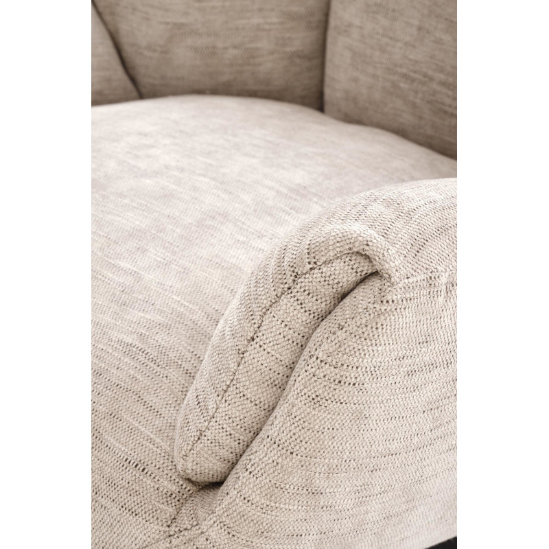 Fotel wypoczynkowy obrotowy ORINEX MODERN BEIGE beżowy