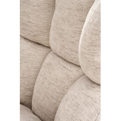 Fotel wypoczynkowy obrotowy ORINEX MODERN BEIGE beżowy