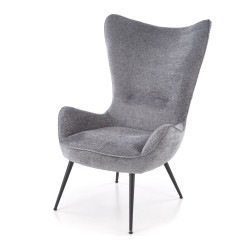 Fotel wypoczynkowy JUKONIX MODERN GREY popielaty