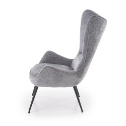 Fotel wypoczynkowy JUKONIX MODERN GREY popielaty