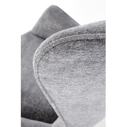 Fotel wypoczynkowy JUKONIX MODERN GREY popielaty