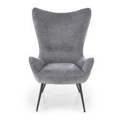 Fotel wypoczynkowy JUKONIX MODERN GREY popielaty