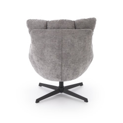 Fotel wypoczynkowy obrotowy ORINEX MODERN GREY popielaty