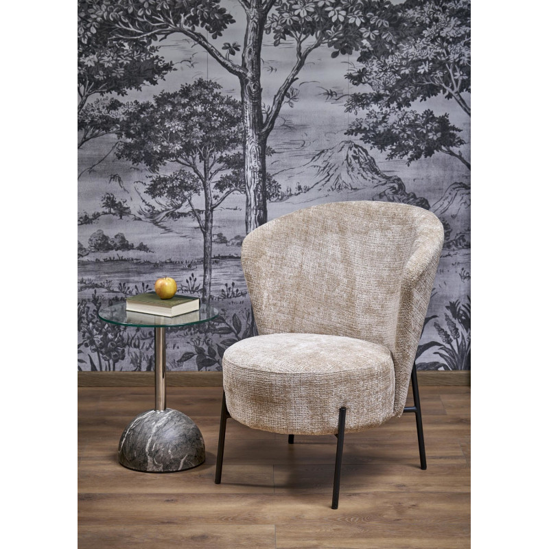 Fotel wypoczynkowy CEZARO MODERN BEIGE beżowy