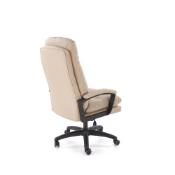 Fotel obrotowy gabinetowy HARBORIX OFFICE BEIGE beżowy