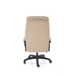 Fotel obrotowy gabinetowy HARBORIX OFFICE BEIGE beżowy