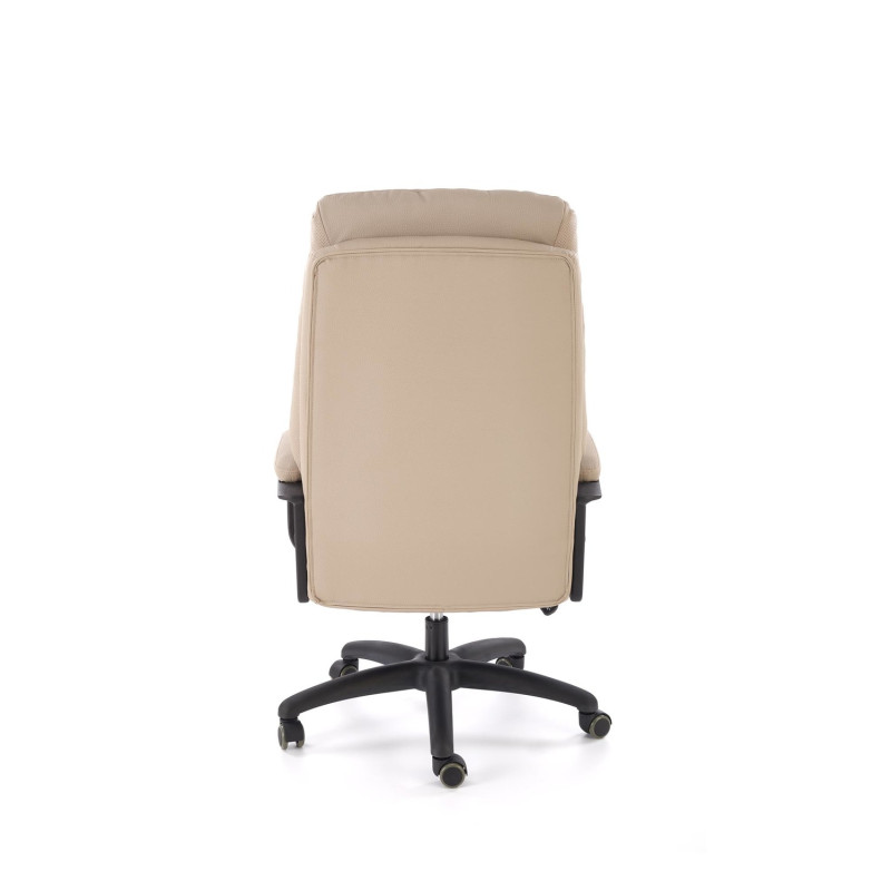 Fotel obrotowy gabinetowy HARBORIX OFFICE BEIGE beżowy