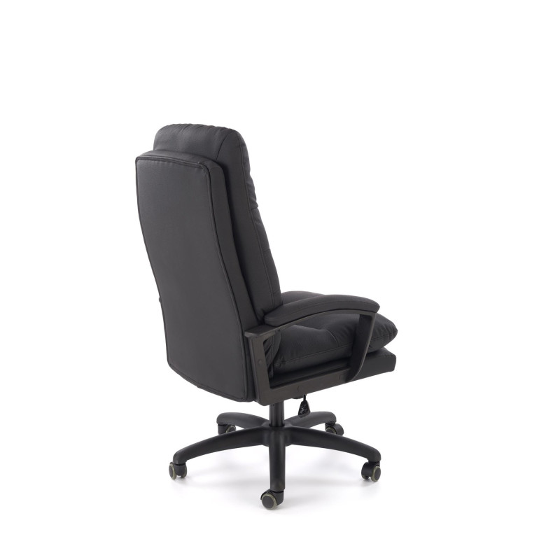 Fotel obrotowy gabinetowy HARBORIX OFFICE BLACK czarny