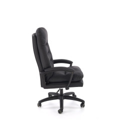 Fotel obrotowy gabinetowy HARBORIX OFFICE BLACK czarny