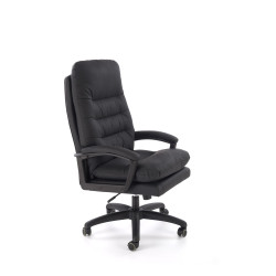 Fotel obrotowy gabinetowy HARBORIX OFFICE BLACK czarny