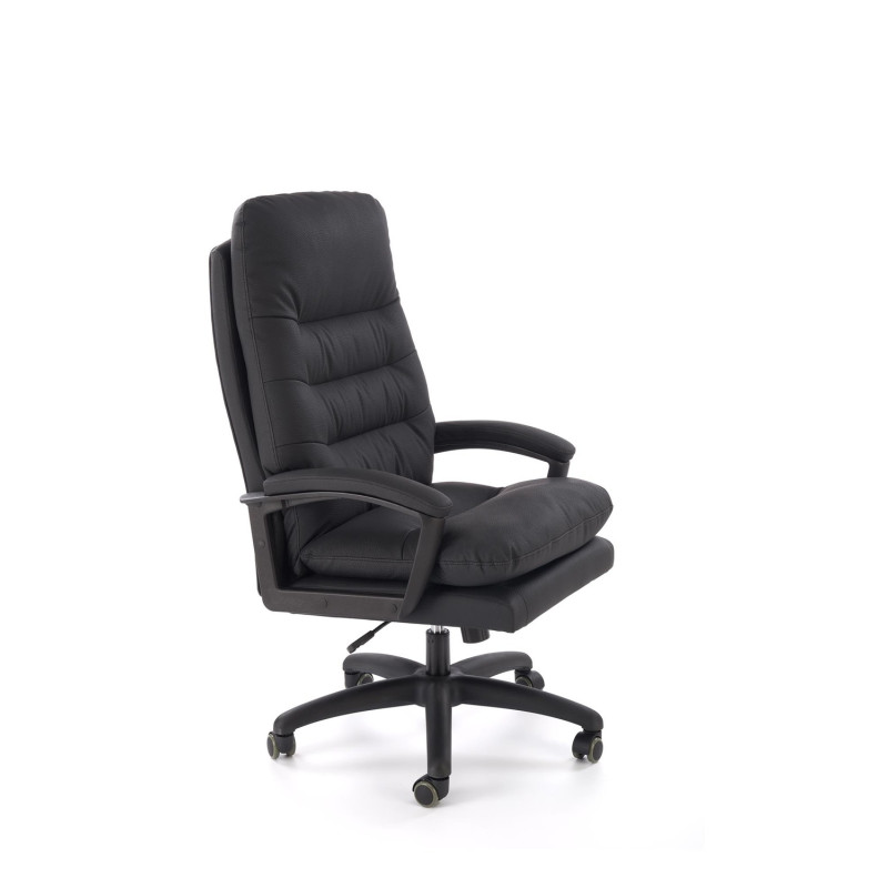 Fotel obrotowy gabinetowy HARBORIX OFFICE BLACK czarny