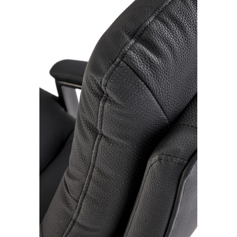 Fotel obrotowy gabinetowy HARBORIX OFFICE BLACK czarny