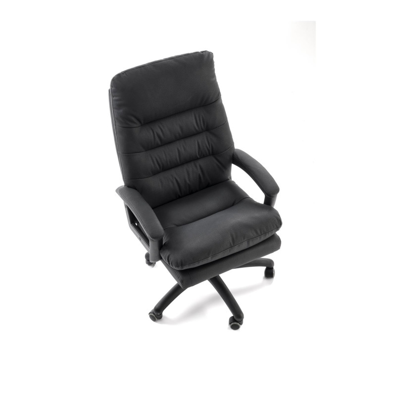 Fotel obrotowy gabinetowy HARBORIX OFFICE BLACK czarny