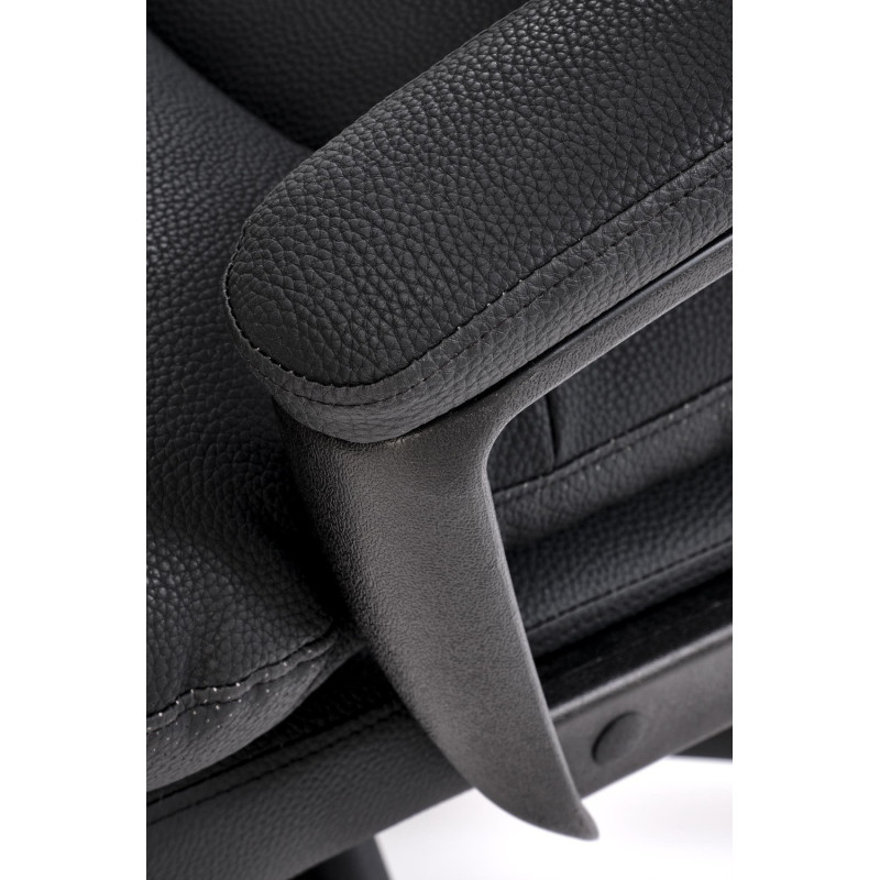 Fotel obrotowy gabinetowy HARBORIX OFFICE BLACK czarny