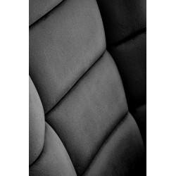 Fotel bujany BAZALTEX MODERN BLACK czarny